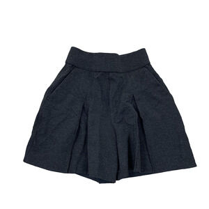 Kit And Ace Womens 2 Gray Pleated Pull On Shorts Ladies 4" Inseam 42-17